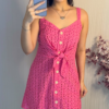 Vestido-Laise-Amarracao-Rosa-Chiclete