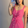 Vestido-Laise-Amarracao-Rosa-Chiclete