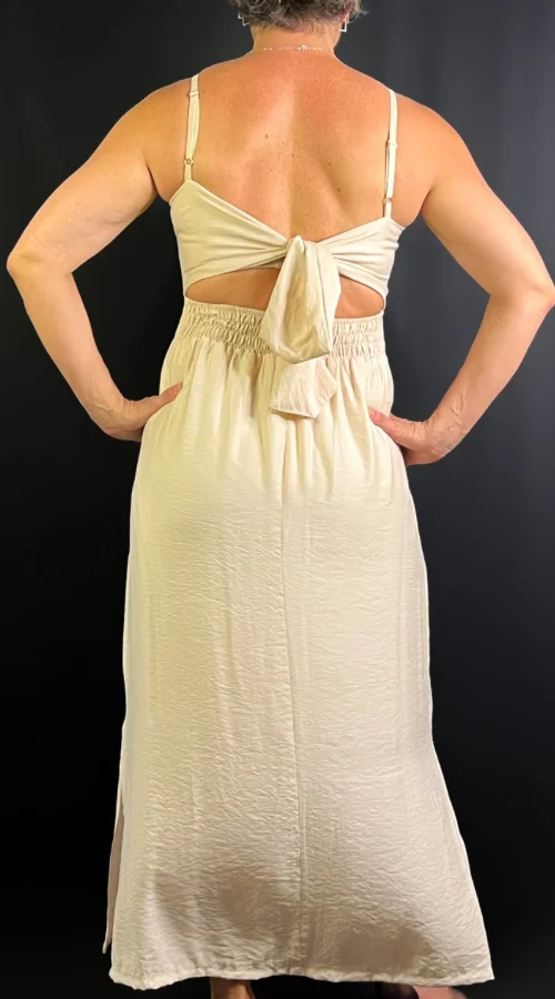 Vestido Midi creme
