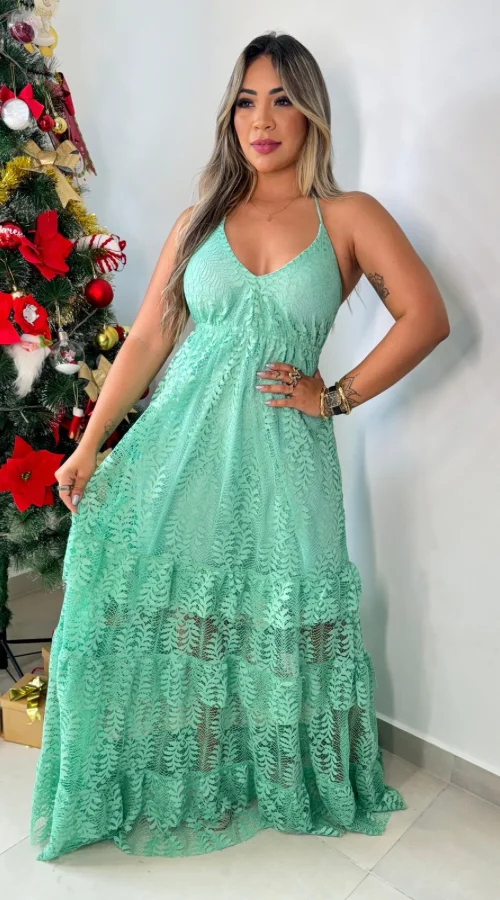 Vestido Rendado